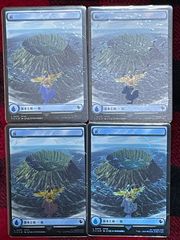 MTG チョコボバンドル 日本語版 Foil 基本土地 平地 4枚セット - メルカリ