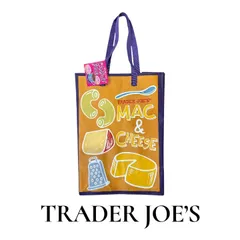 TRADER JOE’S エコバッグ　トレーダー・ジョーズ　マック＆チーズ　ピーナッツバター　エコバッグ