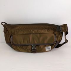 PORTER ポーター ウエストバッグ ボディーバック オリーブ スエード 