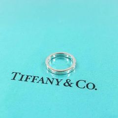 TIFFANY&CO. ティファニー ノーツ ナロー リング シルバー 15号 - メルカリ