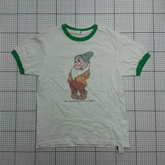 ◇ ⊂ ディズニー Disney 白雪姫 ドーピー プリントTシャツ メンズ E  【1512020002128】