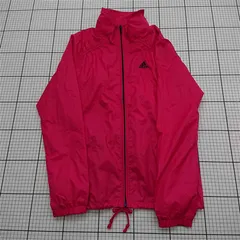 ◇ Θ アディダス adidas CLIMAPROOF Z05007 ウィンドブレーカー ピンク系 レディース L E  【1512020002616】
