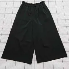 ◇ Θ シップス SHIPS ガウチョパンツ ブラック系 サイズ36 レディース E  【1512020003866】