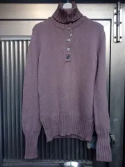 正規品 バーバリー レディース タートルネック ニット Tシャツ M 傷なし