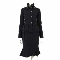 シャネル CHANEL 23年 ジーンズ デニムパンツ テーパード CCロゴ