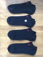 新品ポロラルフローレンメンズソック靴下4足セット56黒