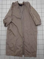 ■ ⊇ ラヴィッシュゲート Lavish Gate ウールロングコート ベージュ系 レディース E  【1512020027848】