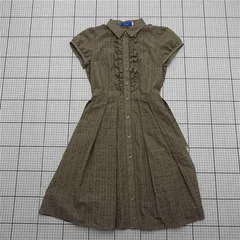 ◇ ⊂ ワンピース ブルーレーベル クレストブリッジ 55J69-580-76 半袖ワンピース ベージュ系 レディース E  【1512020027787】