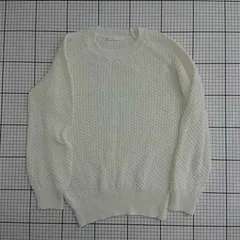 ◇ ⊇ アーバンリサーチドアーズ URBAN RESEARCH DOORS コットンニットセーター ホワイト系 レディース E  【1512190001006】