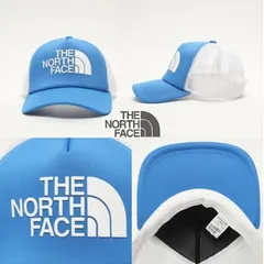 [新品] ザ・ノース・フェイス THE NORTH FACE キャップ ロゴ メッシュキャップ スーパーソニックブルー  ( the north face Logo Mesh Cap スナップバック 帽子 メンズ レディース ユニセックス 男女兼用