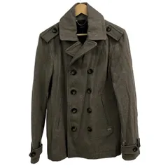 DIESEL(ディーゼル) Pコート サイズL メンズ美品  - グレーベージュ 長袖/秋/冬