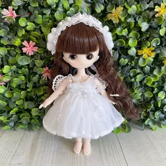 JANAYAハンドメイド　オビツ11服　ボニーバニー服　天使ワンピース2点セット