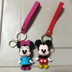 ミッキーマウス ミニーマウス キーホルダー