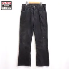 70s USA製 vintage Levi's 646 コーデュロイ フレアパンツ メンズ Sサイズ相当