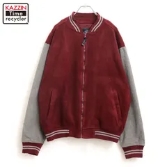 00s 2トーン フリースジャケット メンズ 表記Lサイズ