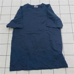 ◇ ⊂ チャンピオン Champion C3-M349 ポケット付きTシャツ ネイビー メンズ M E  【1512190003468】