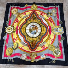 エルメスカレ90◇JARDIM ENCHANT 魔法の庭◇シルクシフォンスカーフ