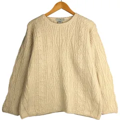 古着 90~00年代 エルエルビーン L.L.Bean フィッシャーマン アランニットセーター アイルランド製 レディースL相当/eaa389877