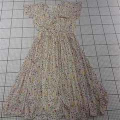 ◇ ⊂ トッコクローゼット tocco closet 花柄フレアワンピース Mサイズ レディース E  【1512190004861】