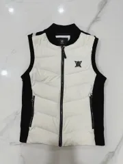 ロッテ百貨店購入) レディース ANEW GOLF(アニューゴルフ) グース 防風 ダウンベスト 44半 55