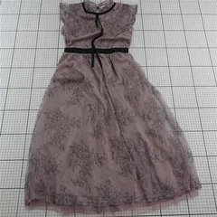 ◇ Θ トッコクローゼット tocco closet レースフラワーワンピース ピンク系 レディース E  【1512190005240】