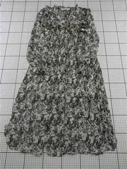 ◇ Θ リリーブラウン Lily Brown 花柄シフォンワンピース フリーサイズ レディース E  【1512190005714】