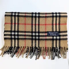 バーバリー マフラー ノバチェック カシミヤ