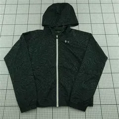 ◇ Θ アンダーアーマー UNDER ARMOUR コールドギア フルジップパーカー メンズ M ブラック系 E  【1512190005769】