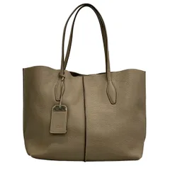 TOD'S(トッズ) トートバッグ ジョイ グレーベージュ レザー