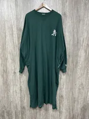 LOWRYS FARM ローリーズファーム エンジェルス MLBモンスターワンピース Iライン ワンピース sizeF/緑 ◆■◎レディース