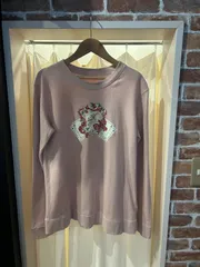 ピンクハウス PINK HOUSE トレーナー スウェット Tシャツ プルオーバー ピンク系 サイズL A-1622