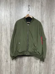 URBAN RESEARCH Sonny Label サニーレーベル MA-１ リアーシブル フライト ジャケット sizeL/カーキ×黒 ◆■ メンズ