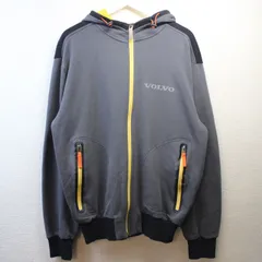 フルジップパーカー 古着 vintage パーカー スウェット アメカジフルジップ VOLVO