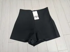 ZARA ザラ ブラック ハーフパンツ