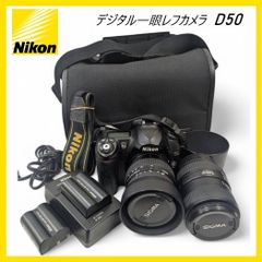 Nikon D50 デジタル一眼レフカメラレンズタムロン AF18-200mm - メルカリ