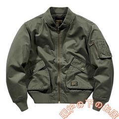 BACKERS オリーブグリーン MA-1 フライトジャケット サイズL - メルカリ