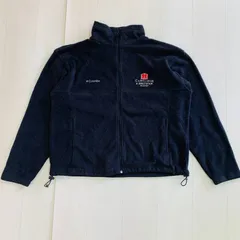 90s 00s Vintage Columbia ヴィンテージ コロンビア ジップフリース ブラック XLサイズ 穴あり