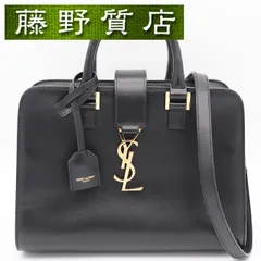 サンローラン SAINT LAURENT YSL ベイビー カバス 2way ショルダー バッグ レザー ブラック 斜め掛け 568853 ブランドバッグ ブランドバック ショルダーバック レディース ブランド サンローラン ショルダーバッグ 中古 8253