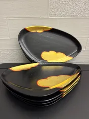 新品未使用 箱付き 象彦 瓢箪 ひょうたん 朱塗り 取り皿 銘々皿 漆器 新品未使用 箱付き 象彦 瓢箪 ひょうたん 朱塗り 取り皿 銘々皿 漆器