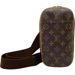 ルイ・ヴィトン LOUIS VUITTON ポシェット･ガンジュ M51870 ブラウン モノグラム ユニセックス ボディバッグ