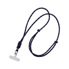 スマホショルダー ストラップ 紐 丸 ヒモ ネイビー レッド ホワイト スマートフォン 多機種対応 ネックストラップ SHOULTY MULTI STRAP 丸紐タイプ 【定形外郵便にて発送】【10日以内発送】