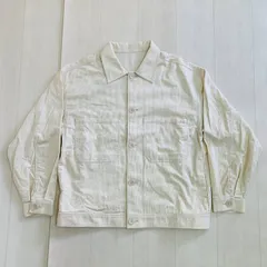新品未使用品 GU コーデュロイジャケット 白ホワイト系 Mサイズ