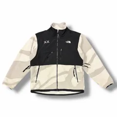 THE NORTH FACE × KAWS 22AW Retro 1995 Denali Jacket デナリジャケット フリース コラボ ザノースフェイス  × カウズ NF0A7WMB8K4 アイボリー系 L （6427M）
