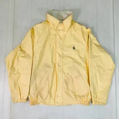 USA 90's Vintage 90年代 ノーティカ NAUTICA セーリングジャケット リバーシブル XXLサイズ イエロー系 汚れあり