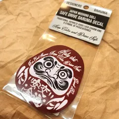 交通 安全　だるま 　達磨　ステッカー　お守り　アメリカン雑貨　安全運転　車　バイカー