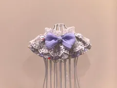 「1週間限定特価」【オリジナル】花レース よだれかけ 犬猫用 ぬいぐるみ風 スタイ ペット用 首飾り bu1