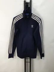 アディダス ジャージ ヨーロッパ トラックジャージ ネイビー ゴン白 85