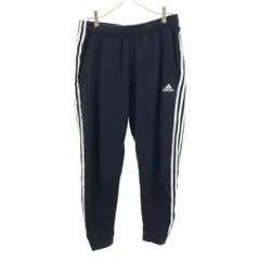adidas アディダス スウェットパンツ XL ネイビー メンズ 古着