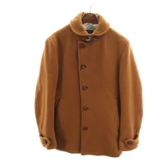 美品 URBAN RESEARCH アーバンリサーチ ピーコート M ブラウン メンズ 古着