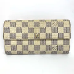 IT335421 ルイ・ヴィトン 長財布 ポルトフォイユ･サラ ダミエ・アズール N61735 LOUIS VUITTON 中古